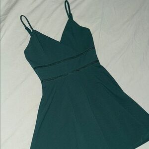 Green dress